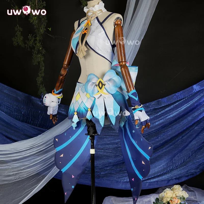 سلسلة UWOWO Collab: لعبة Muhlany التأثيرية جينشين إمباكت ناتلان موالياني أزياء تنكرية للهالوين @ 0Z *