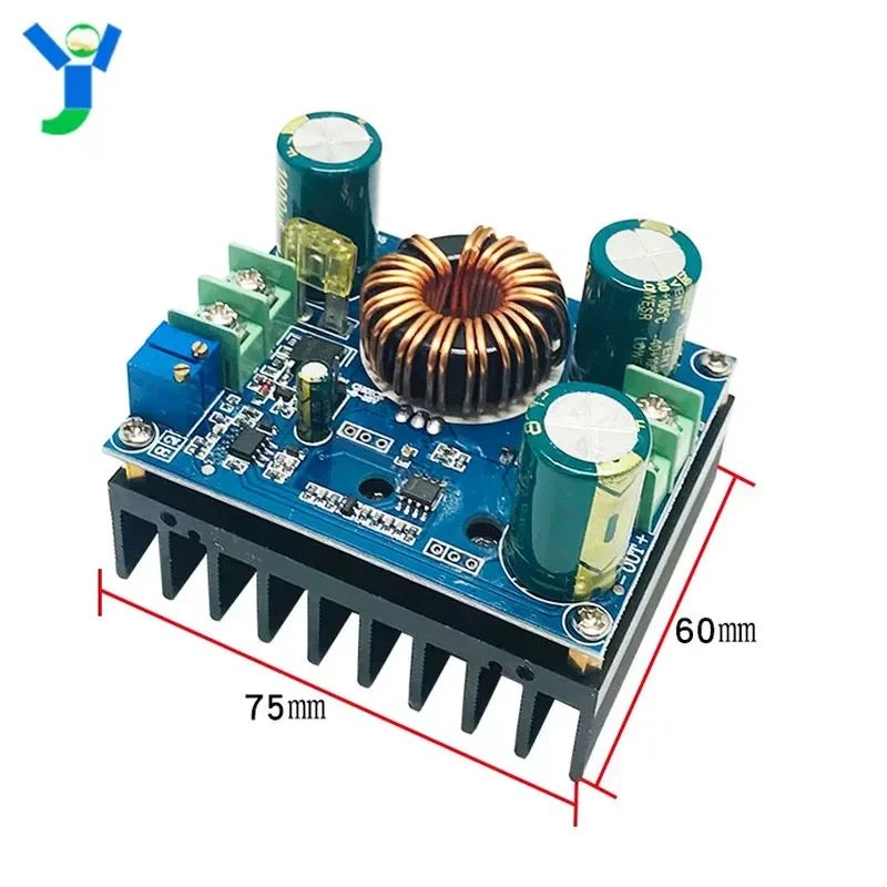 600W DC Adjustable Boost Power Module High Power DC12-80V Solar Notebook Constant Current Power Board