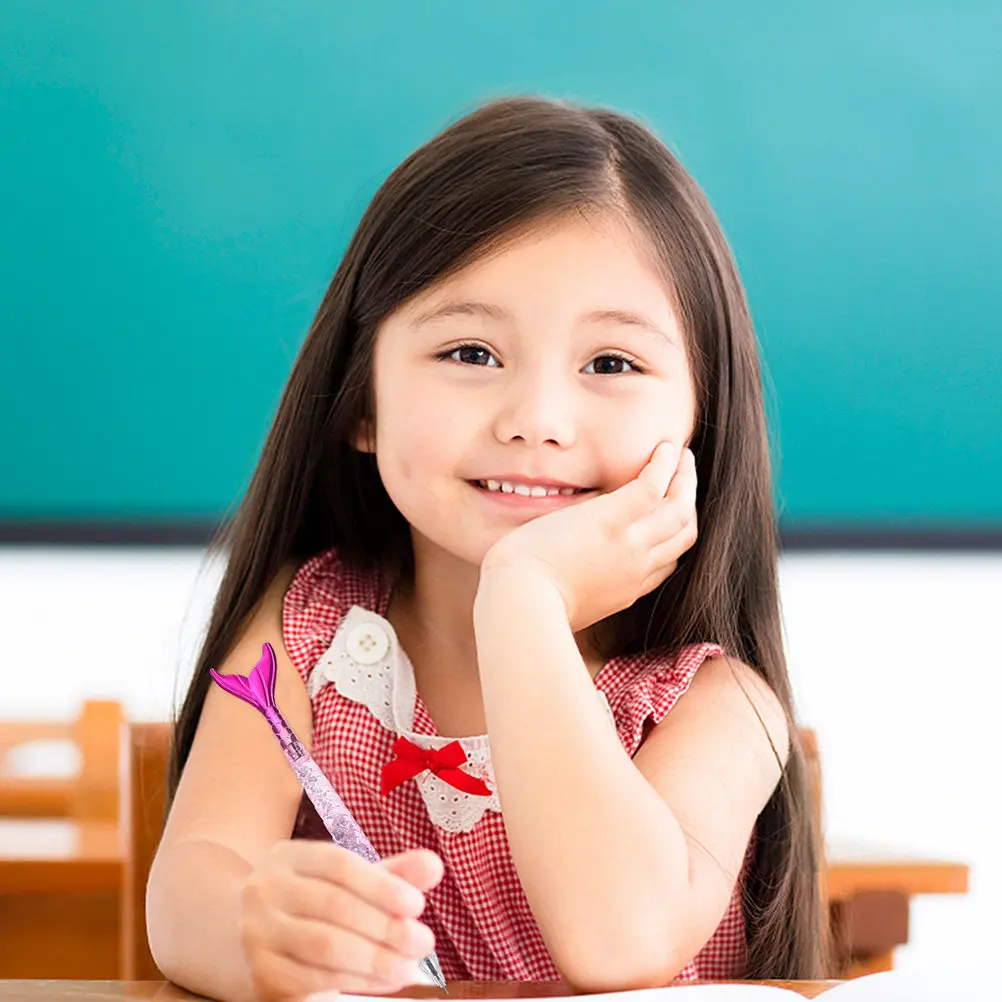 

Набор из 8 гелевых ручек в форме хвоста русалки: гладкое письмо, без протеканий, высокое качество изготовления, для студентов, детей, дома, школы, офиса, портативные ручки для письма