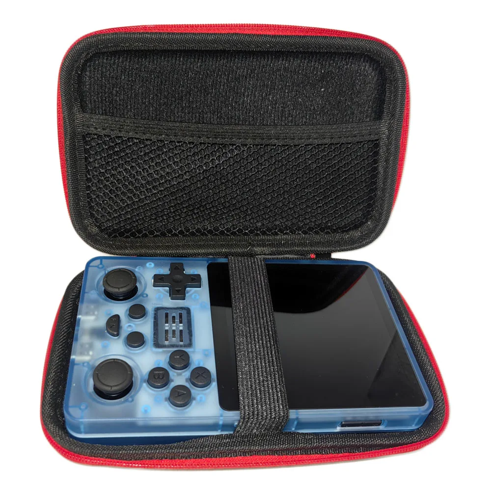 EVA Hard Carrying Case Shockproof Portable Travel Storage Bag Waterproof Hangbag for Powkiddy RGB30/RGB20SX HandheldGame Console