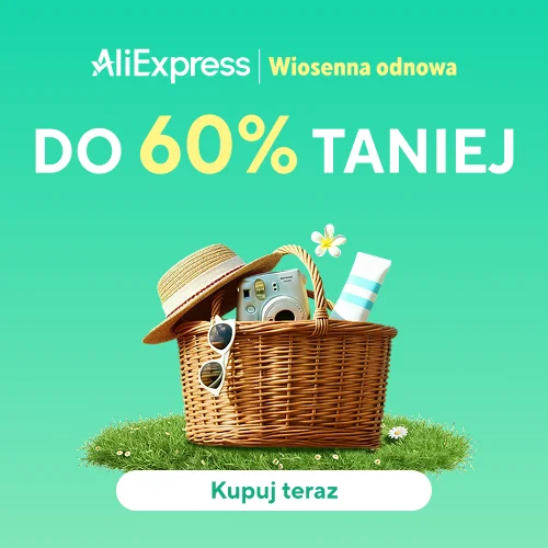 AliExpress | 13-19.04.2026 Wiosenna odnowa - do 60% taniej