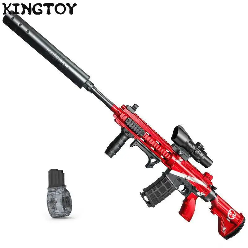 Pistolet żelowy Blaster M416 elektryczny ręczny pistolet-zabawka karabin pneumatyczny pistolet do paintballa kulka żelowa pistolet dla dorosłych