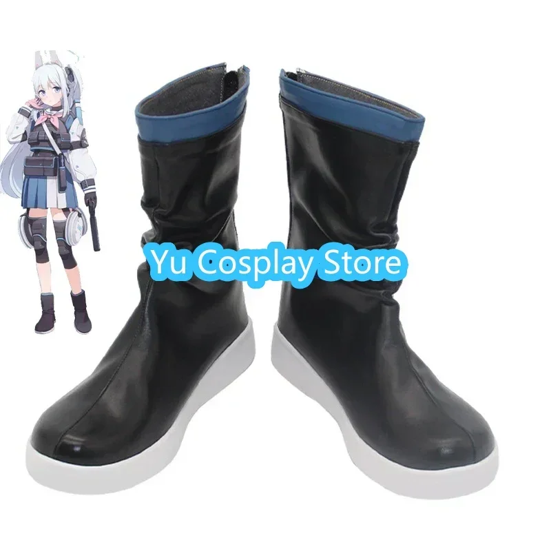 

Yu-Cosplay Game Blue Archive TSUKIYUKI MIYAKO Обувь для косплея Обувь из искусственной кожи Хэллоуин Карнавальные ботинки Реквизит для косплея на заказ