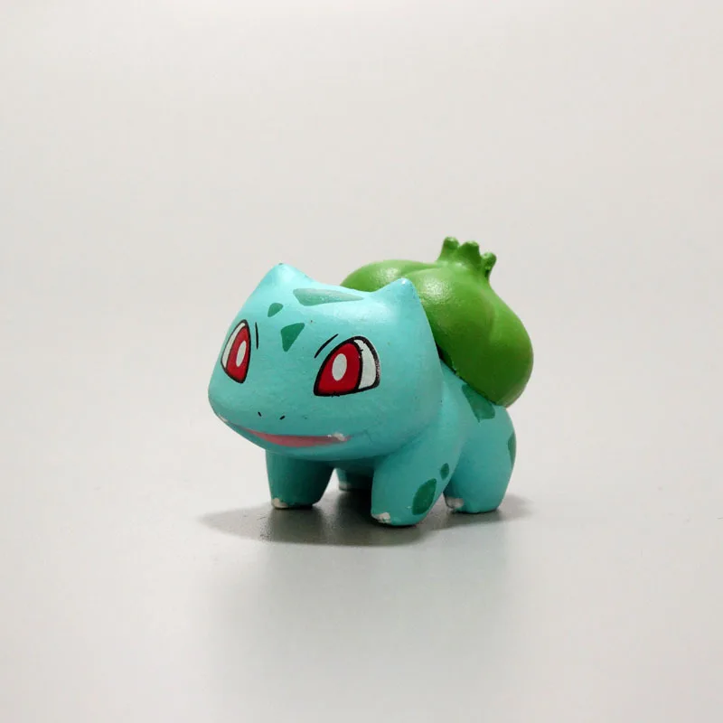 Pokemon Cartoon Anime Squirtle Bulbasaur Charmander Mini Figur Sammlung Hause Desktop Ornamente Puppe Mädchen Jungen Spielzeug