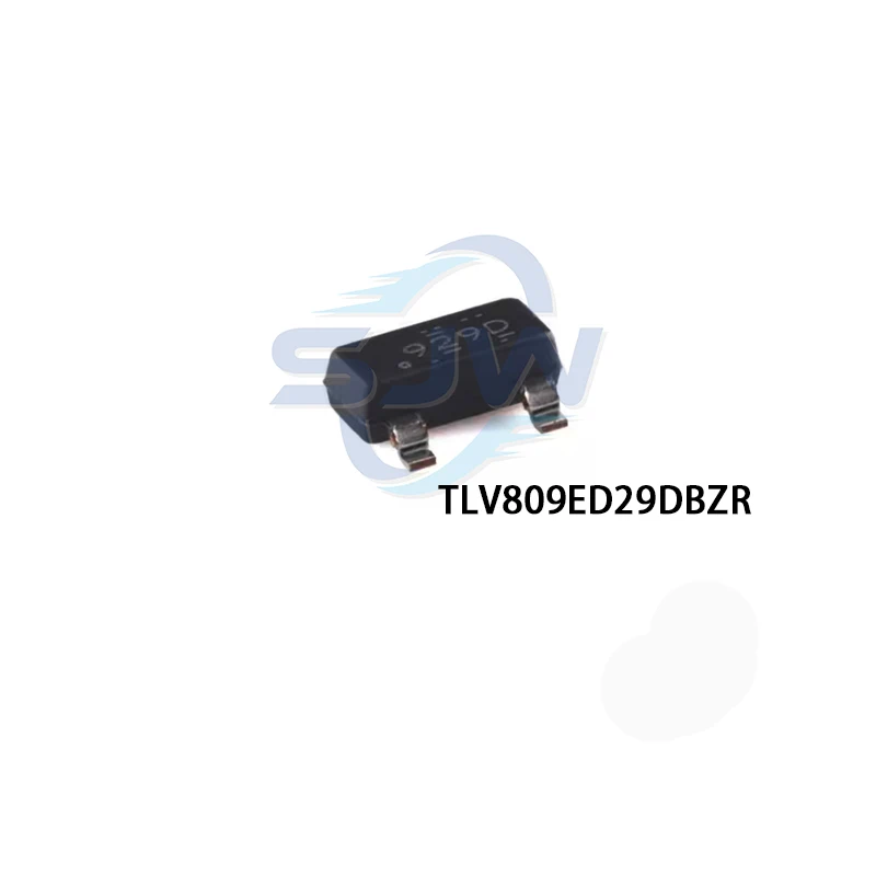 TLV809ED29DBZR TLV809K33DBVR TLV809I50DBVR encapsulation SOT-23-3 sérigraphie 929D VTRI VTBI puce de surveillance et de réinitialisation