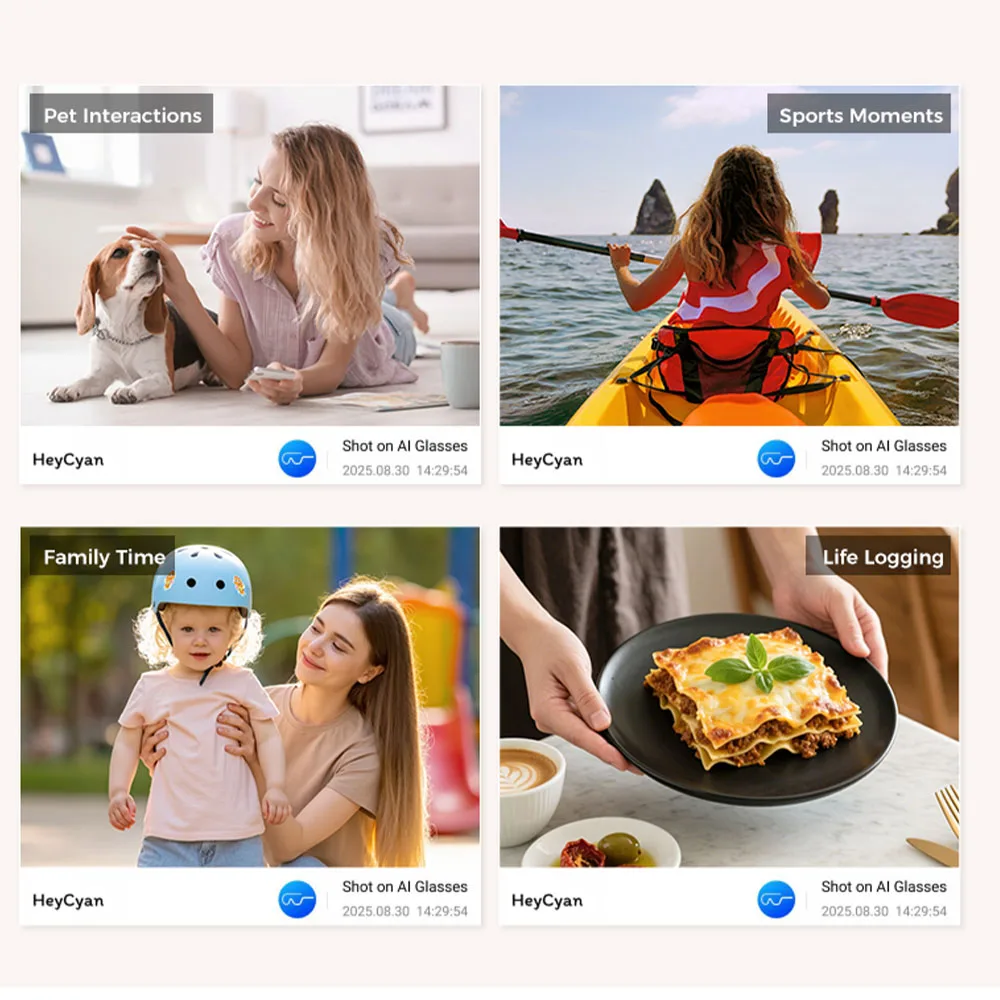 M02 AI النظارات الذكية كاميرا 8MP تسجيل الفيديو 100 + اللغات ترجمة النظارات الشمسية بلوتوث دعوة الموسيقى تشغيل مع صندوق شحن #4