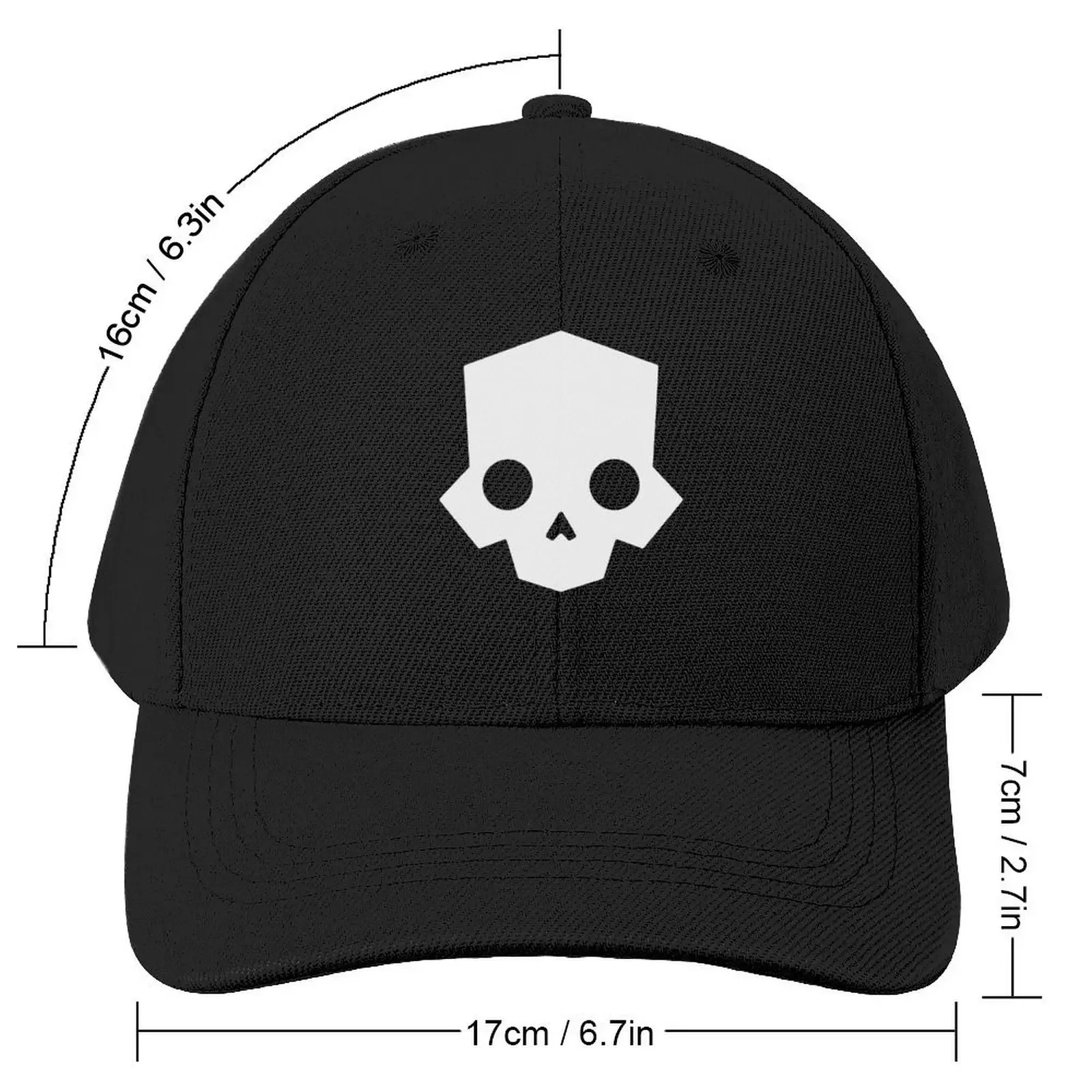 Helldivers? 2 - Skull (Logo) [White] Baseball Cap Designer Hat Sun Cap Uv Protection Solar Hat Women's Golf Clothing Men's