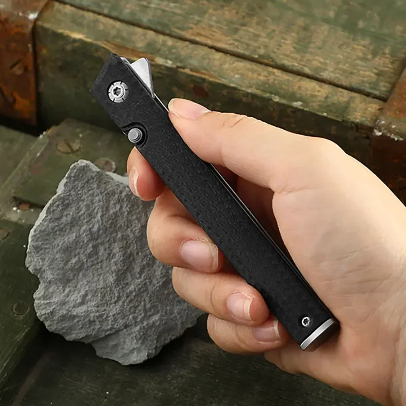 2024 new Folding Knife Outdoor Knife M390 Mini Pocket Knife Defensive  Wild Camping Portable Sharp Pocket