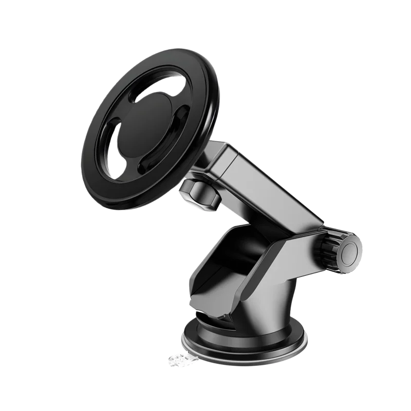 Universeller magnetischer Autotelefonhalter mit Vakuumsaugnapf, faltbar, 360° ° Drehhalterung, ideal für Schlafzimmer, Badezimmer, Glas-Armaturenbrett – Detail 14