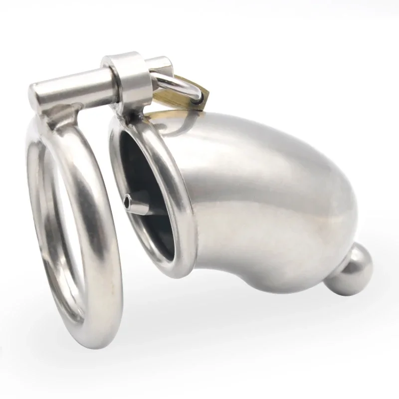 New Male Metal Chastity Device with Catheter Cock Cages Anti-Cheating Penis Lock Male Chastity Belt 성인용품 Gay Men Adults Male 18+