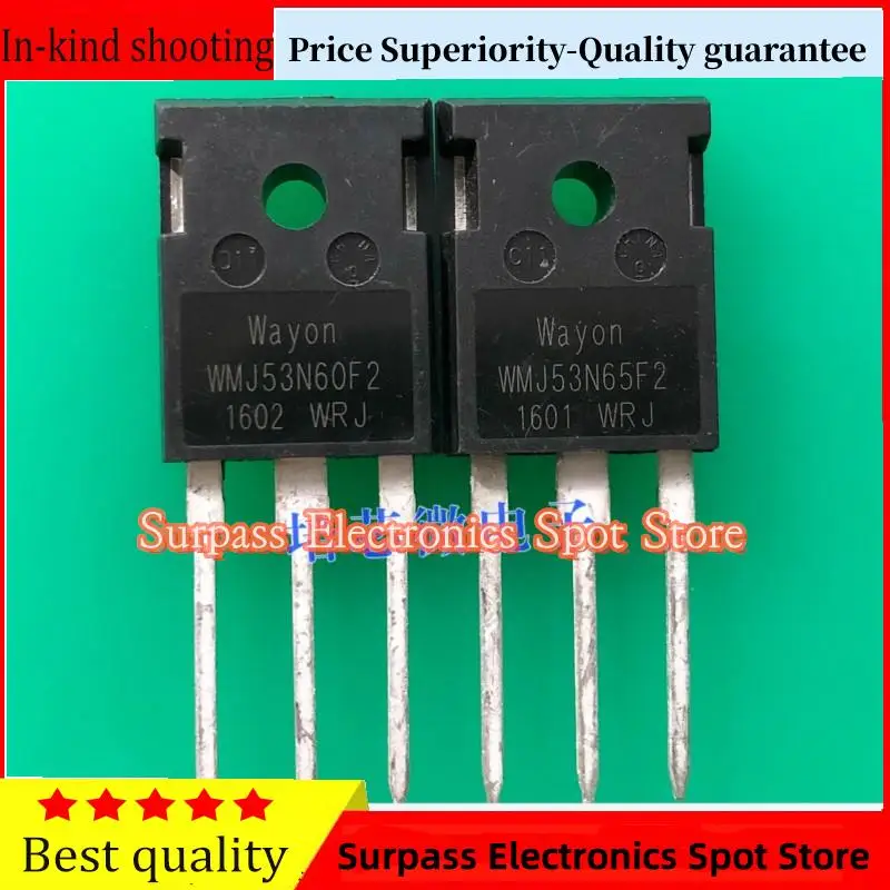 

10PCS-100PCS WMJ53N60F2=WMJ53N65F2 TO247 47N60C3 Price Superiority-Quality guarantee