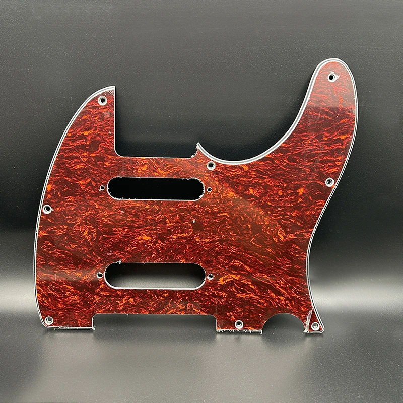 Tele Pickguard 3 Ply with 2 Single Coil Pickup 8 Hole Scratch Plate for TL Style Electric Guitar Multi Colour