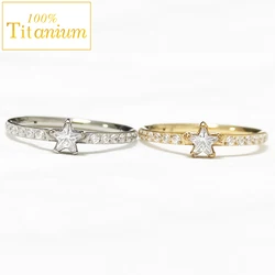 G23 Titanium CZ Pave Side Star Stone Center Hinged Segment Hoop Nose Ring Daith Clicker Labret Ear Tragus Helix Piercing Earring