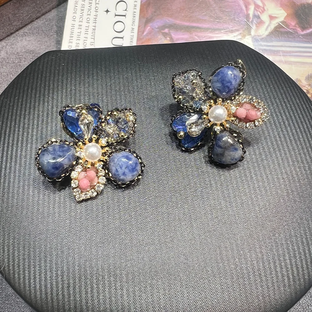 

Очаровательные натуральные пренитовые плетеные цветы ручной работы, ювелирные изделия, минималистичные модные аксессуары для женщин, эффектный подарок на вечеринку в стиле ретро