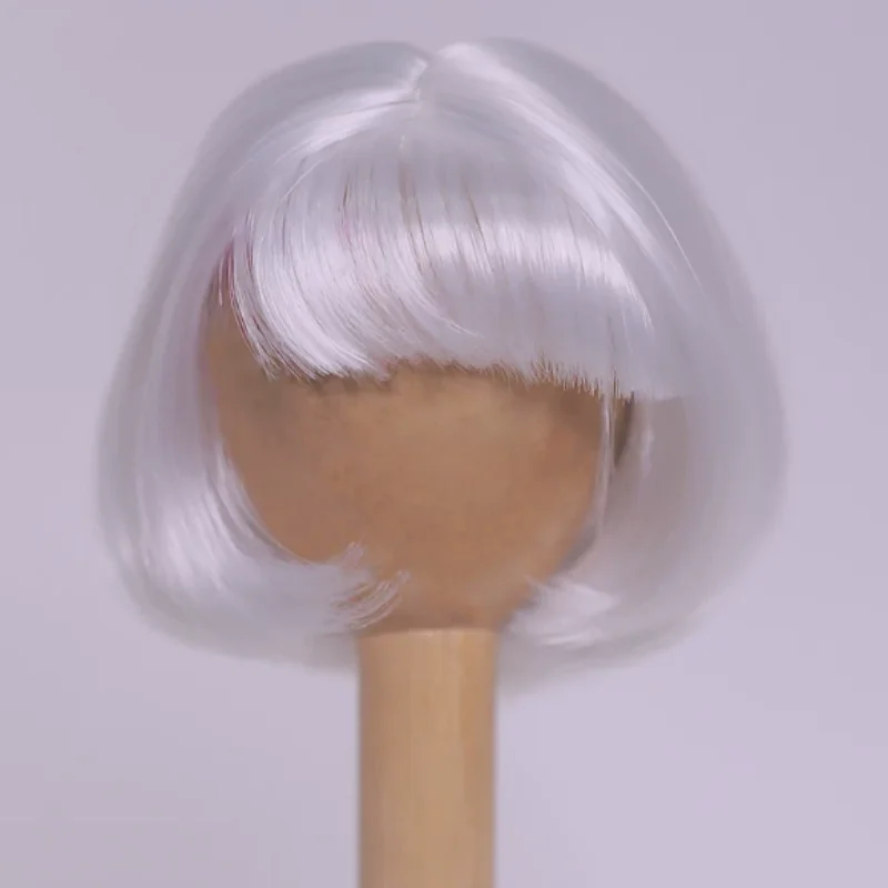 

Аксессуары для кукол BJD, длинные прямые волосы из термостойкого шелка, ручная работа, обхват головы куклы 21-24 см, новинка, подарок