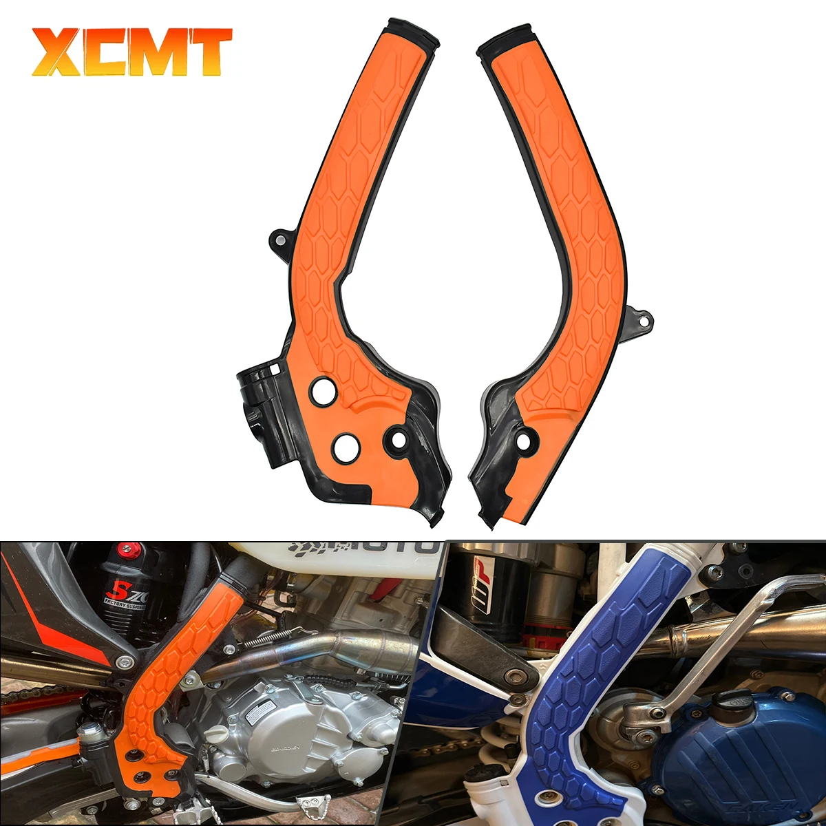 

Motorcycle X-Grip Frame Guard Protection Cover For KTM Husqvarn SX SXF EXC EXC-F 125-505 TE FC FE TX TC 125-501 Dirt Pit Bike