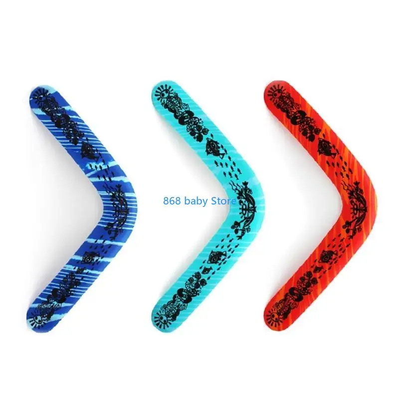 

29EE Soft Boomerangs Outdoor Sport for Play Set Flying Discs Physical Toy for Kids Gi