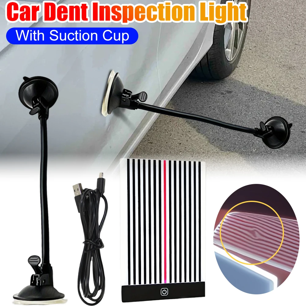 

LED Reflector Line Board Light Car Body Dent Detector Paintless Dent Removal Checking Line Board Light for Car Depression Repair