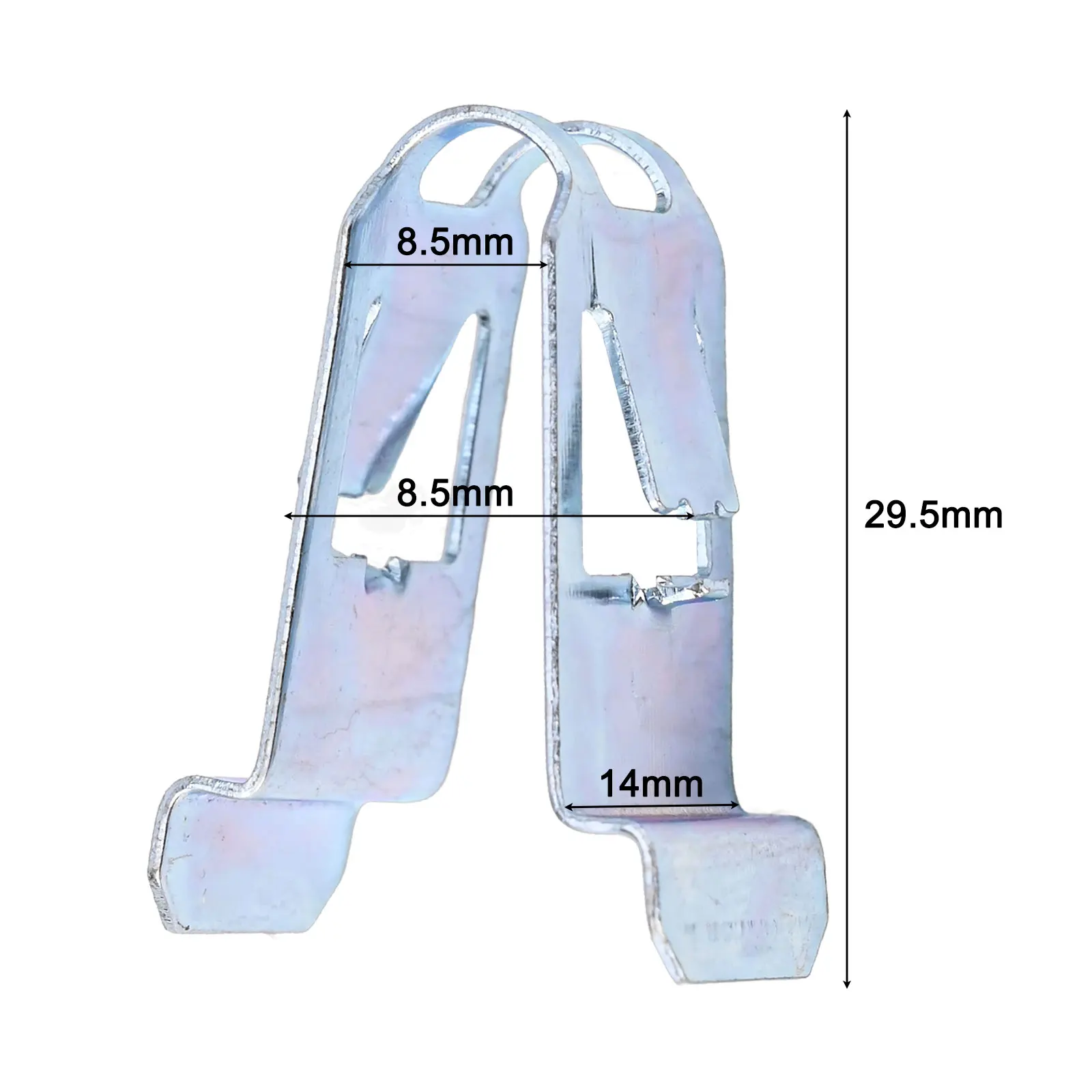 

5) Зажим для автомобильной потолочной ручки Зажимы для крепления внутренней отделки панели Простая установка Стабильные характеристики Пакет из 10 шт.
