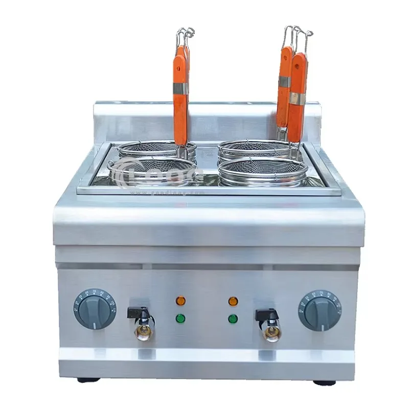 Electric 4 Grid Pasta Boiler Stainless Steel Pasta Cooker for Sale