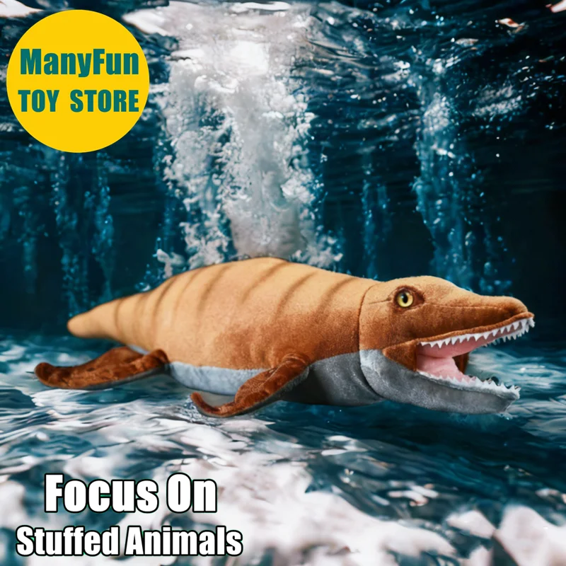 

Плюшевая игрушка Kronosaurus, реалистичная плюшевая игрушка Krono, реалистичная плюшевая игрушка-пилиозавр, имитация игрушки в подарок