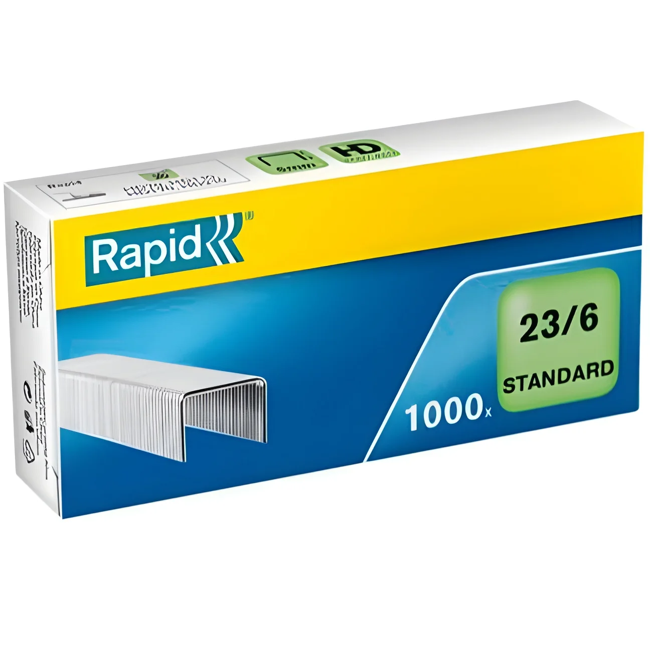 Rapid grapas estándar 23/6 galvanizadas -caja de 1000-