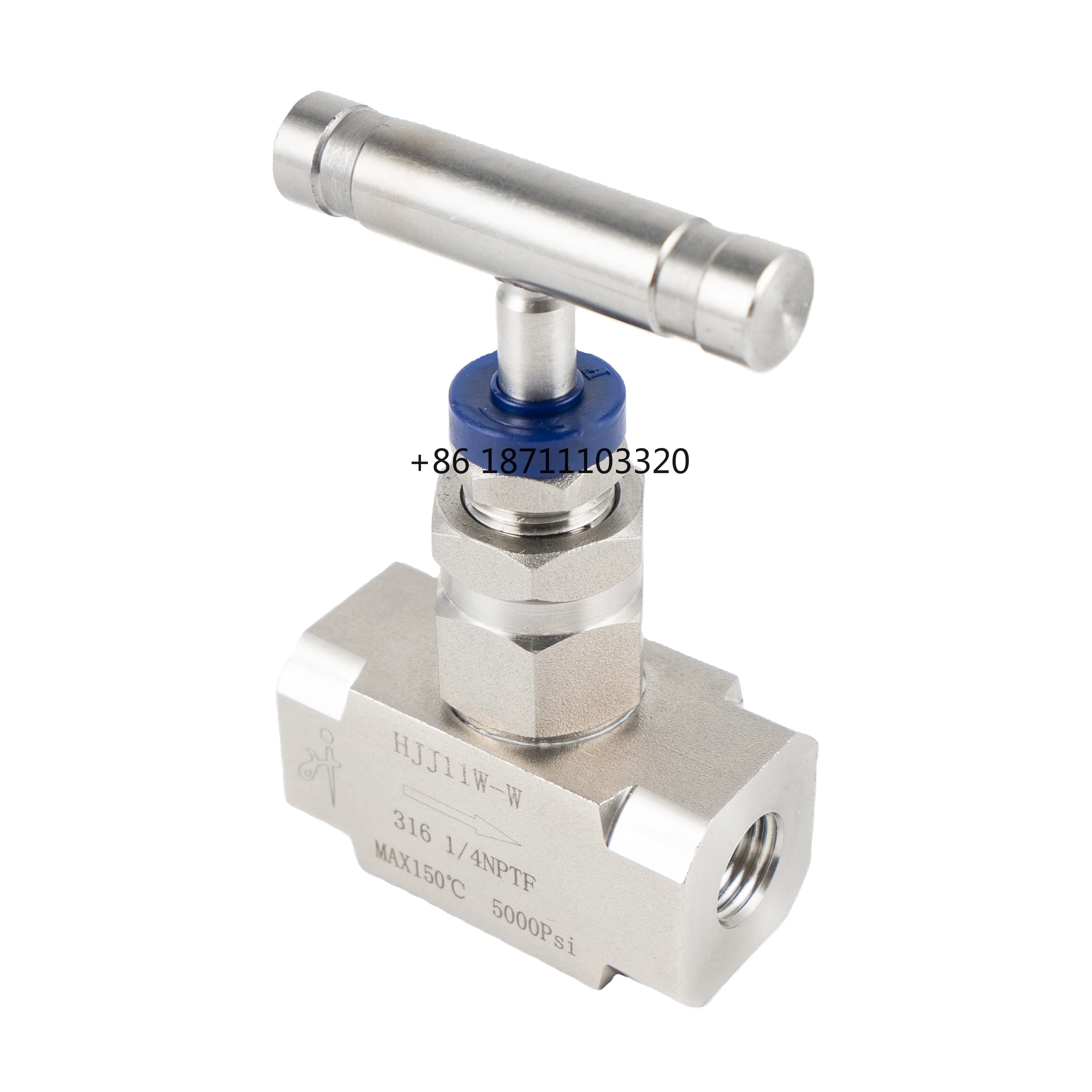 

Adjustable Needle Valve Female NPT Forged Needle Valve 3000-5000PSI Stainless Steel