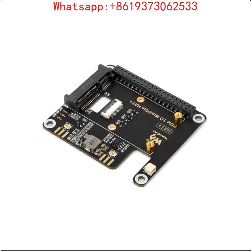 

Адаптер PCIe TO MiniPCIe для Raspberry Pi 5, совместимый с беспроводной сетевой картой MiniPCIe, поддерживает подключение USB Bluetooth, без драйверов