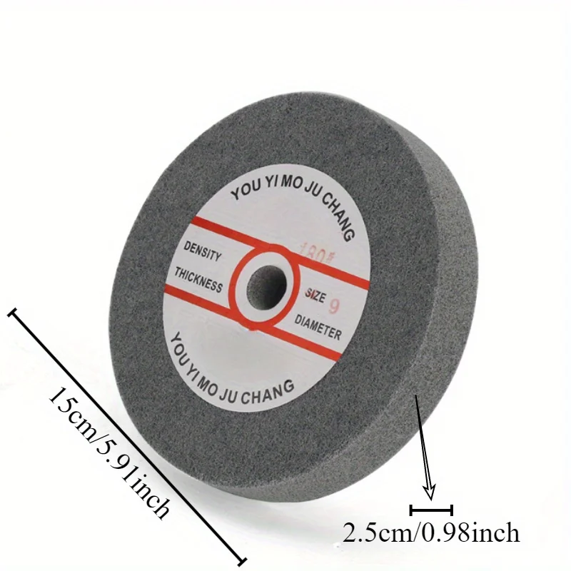 إطارات لامعة ألياف النايلون 150 مللي متر تتحمل 5P 7P 9P 12P للمعادن التلميع الكهربائية الملمع أداة السلطة الملحقات