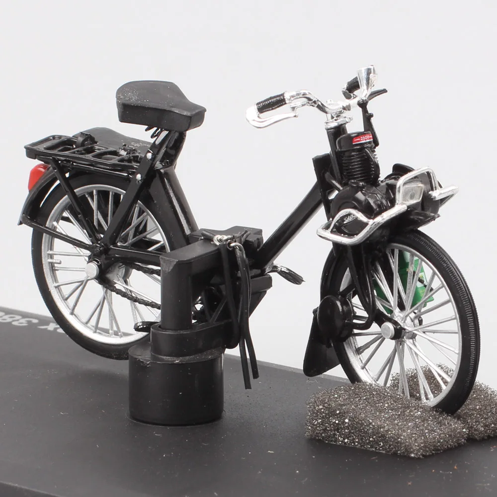 Norev 1/18 Scale Tiny Solex 3800 1966 50cc Moped Model Diecast Motorcycle Vehicles Scooter Bike Toy Thumbnails Black 182065