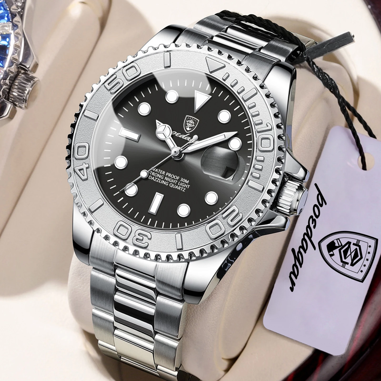 Men's Business Creative Luminous Waterproof Watch