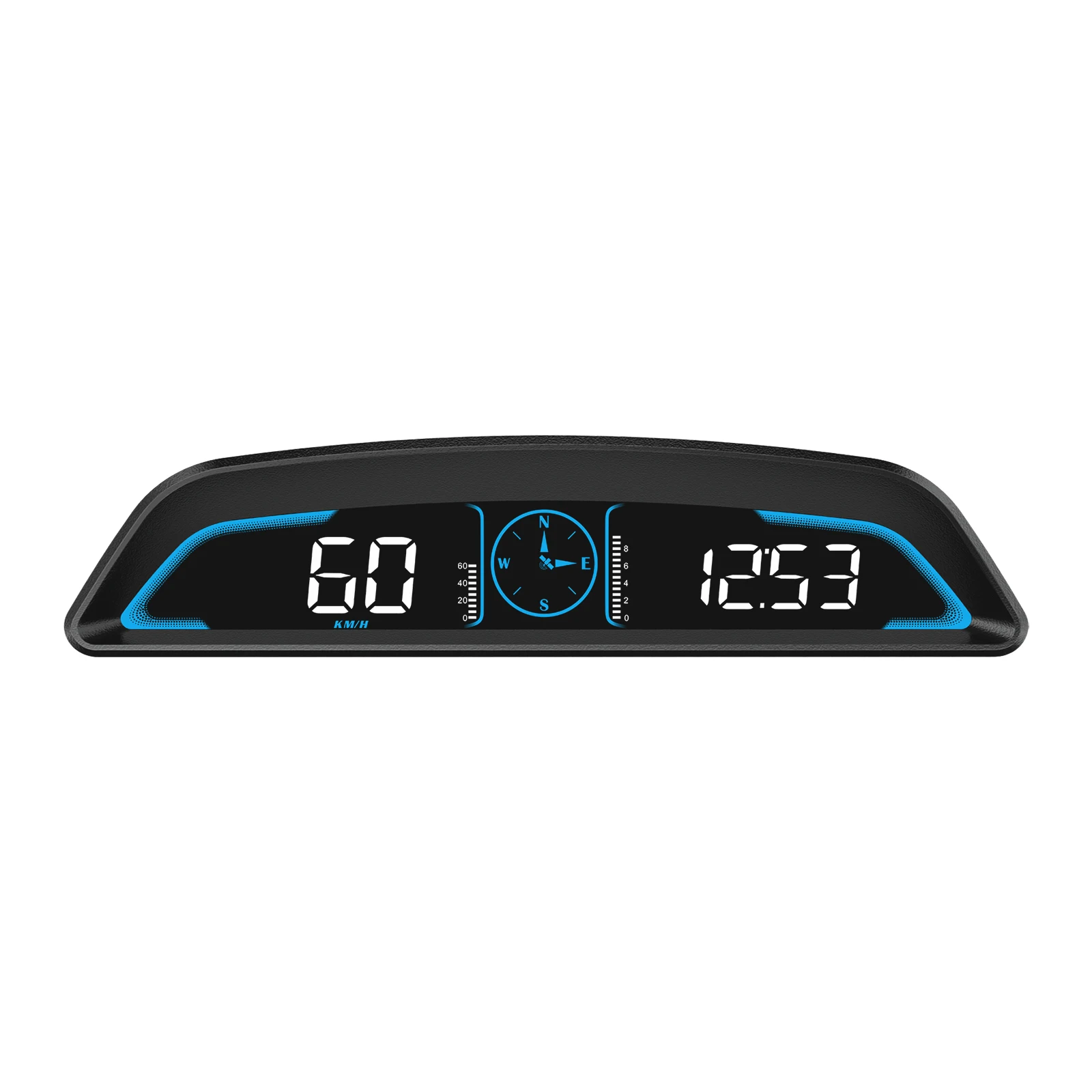 

Universal Hd Gps Digital Speedometer Car Hud Head-up Display Speed Alarm Water Temperature Clock Fuel Consumption Obd2 Features