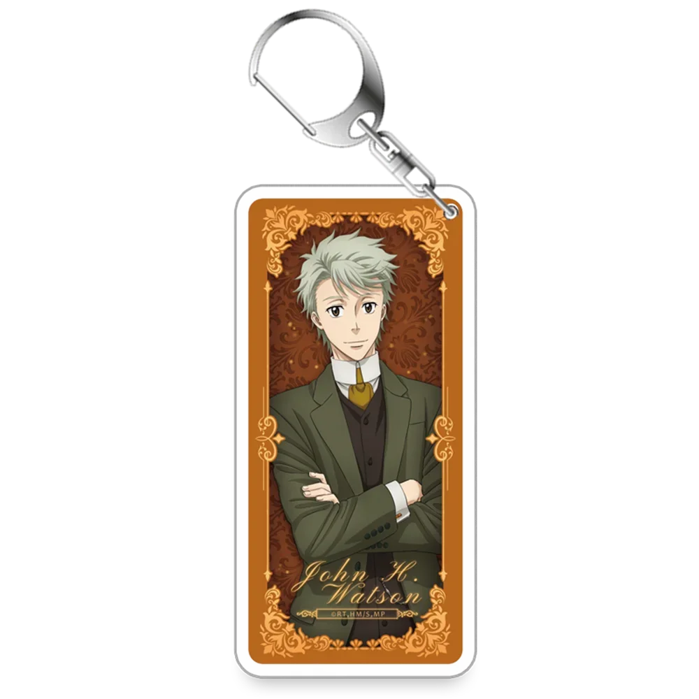 6CM Anime MORIARTY THE PATRIOT Acrylic Keychain Model Cosplay Charm Characters Ornament Accessories Goods Collection Gifts