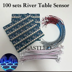 100sets/lot Touch Sensor Circuit Boad for Luminous River Table Controller Honeycomb Board12V LED Light Strip Sensing Module 2A