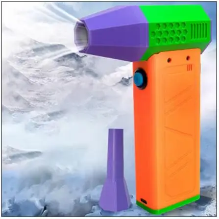Rechargeable Turbo Fan 140000 RPM for Effective for Snow Removal and Dust Clearing with Smart Battery Management