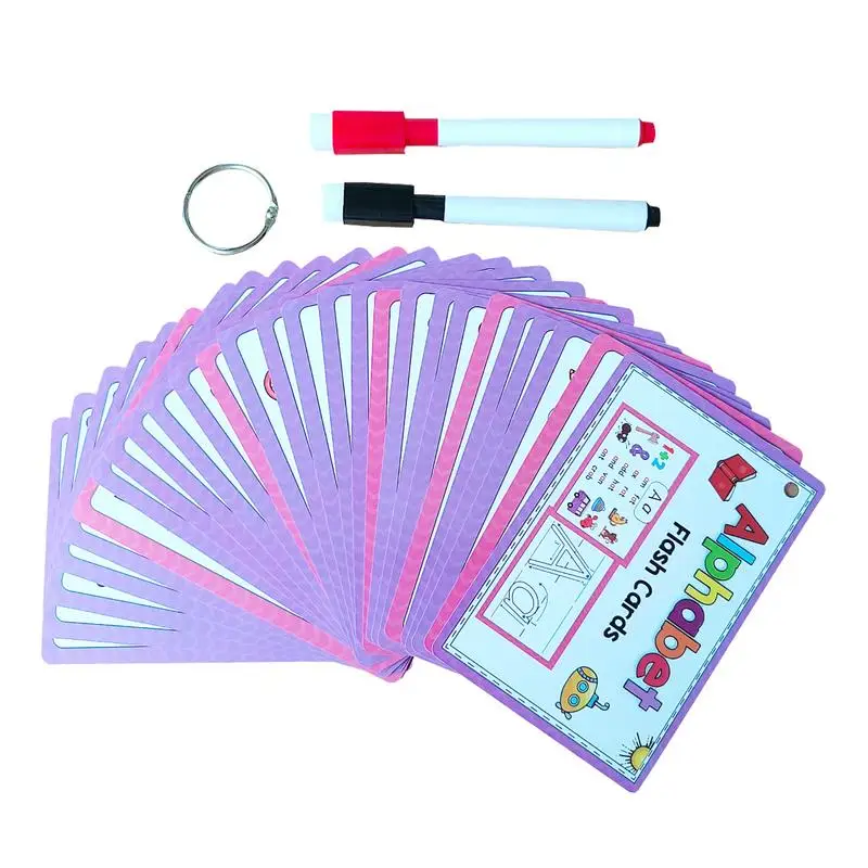 

Alphabet Flash Card Toy Early Learning Cards Early Learning Flash Cards Letter Recognition Cards Developmental Early Learning