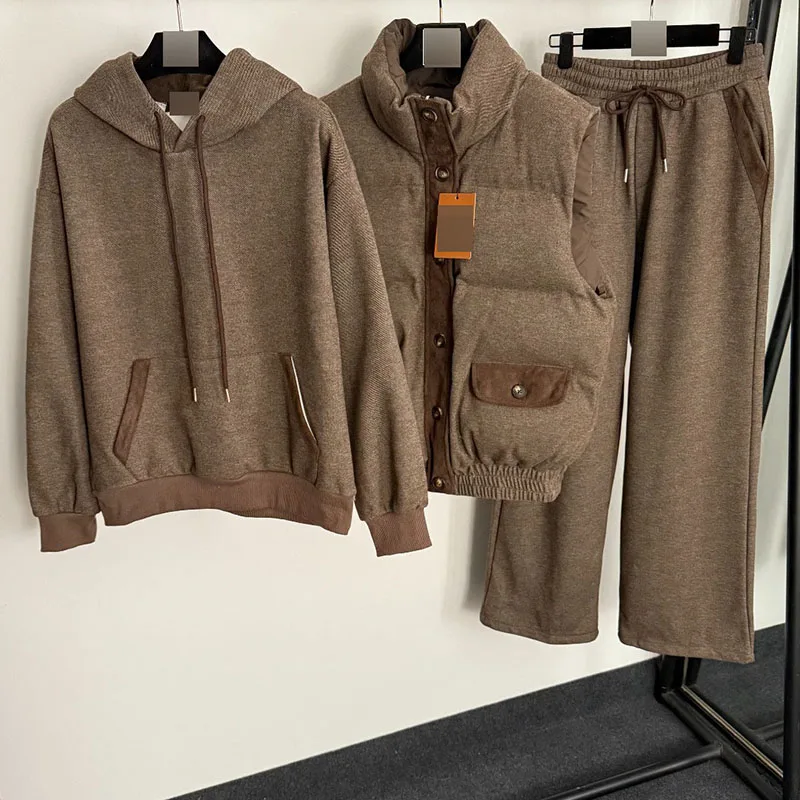 

Комплект футболок Warmth Spor с толстовкой Fce с капюшоном, длинные брюки на осень-зиму, модная женская повседневная одежда