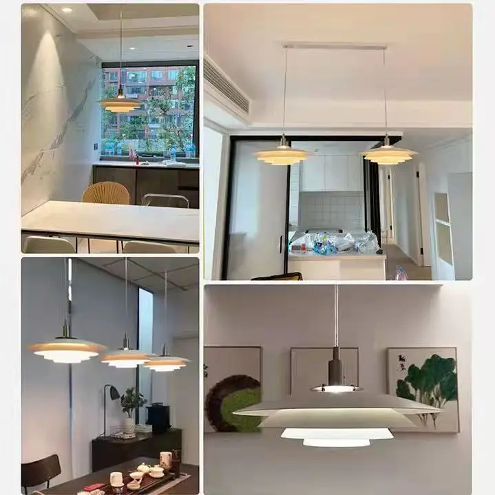

Modern Pendant Lights Chandelier Danish Design Creative Minimalist Ceiling Lighting for Dining Room Bedroom Kitchen Restaurant