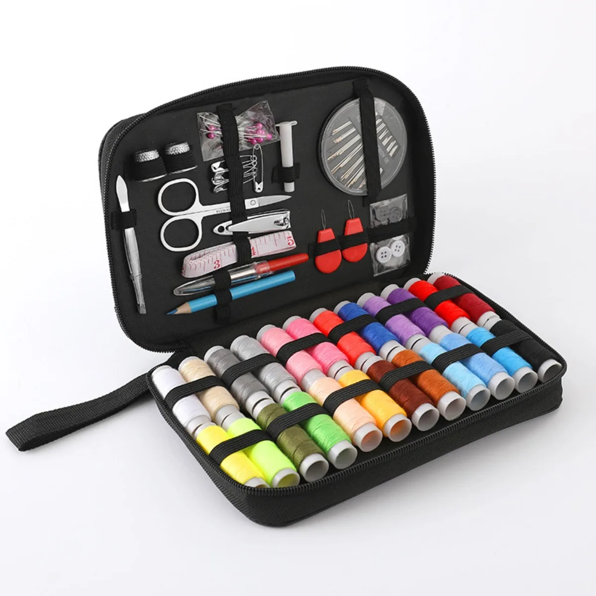 

Complete Sew Kit Heavy Duty Sewing with Sew Awl Hand Sewing Stitching Needles Sewing Thread for Car Sofa Backpack Shoe Craft DIY