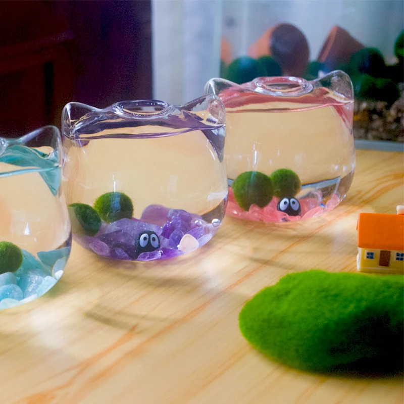 

Italian Style Mini Cute Aquariums Simplicity Offices Designer Originality Aquarium Living Room Ornament Pet Products Pecera HBHD