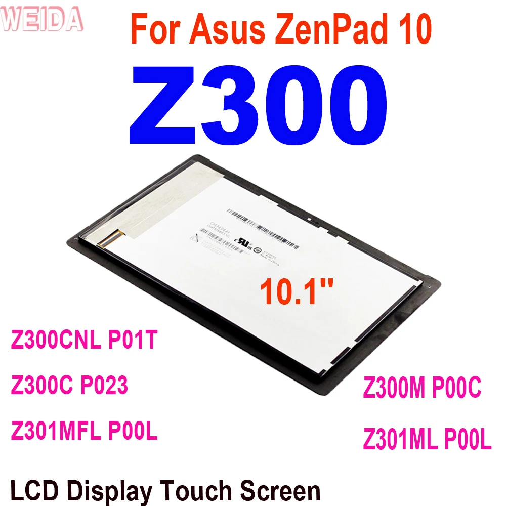 

10.1'' LCD For Asus ZenPad 10 Z300M P00C Z300CNL P01T Z301ML Z301MFL LCD Display Touch Screen Assembly Replacement Parts Tools