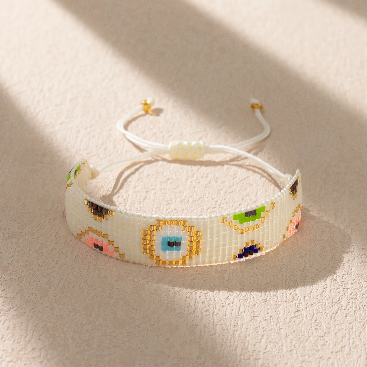 

ZHONGVI Miyuki Bracelet For Women Fashion Beaded Bracelets Jewelry Bohemian Evil Eye Pulseras mujer Moda Handmade Jewellery Gift