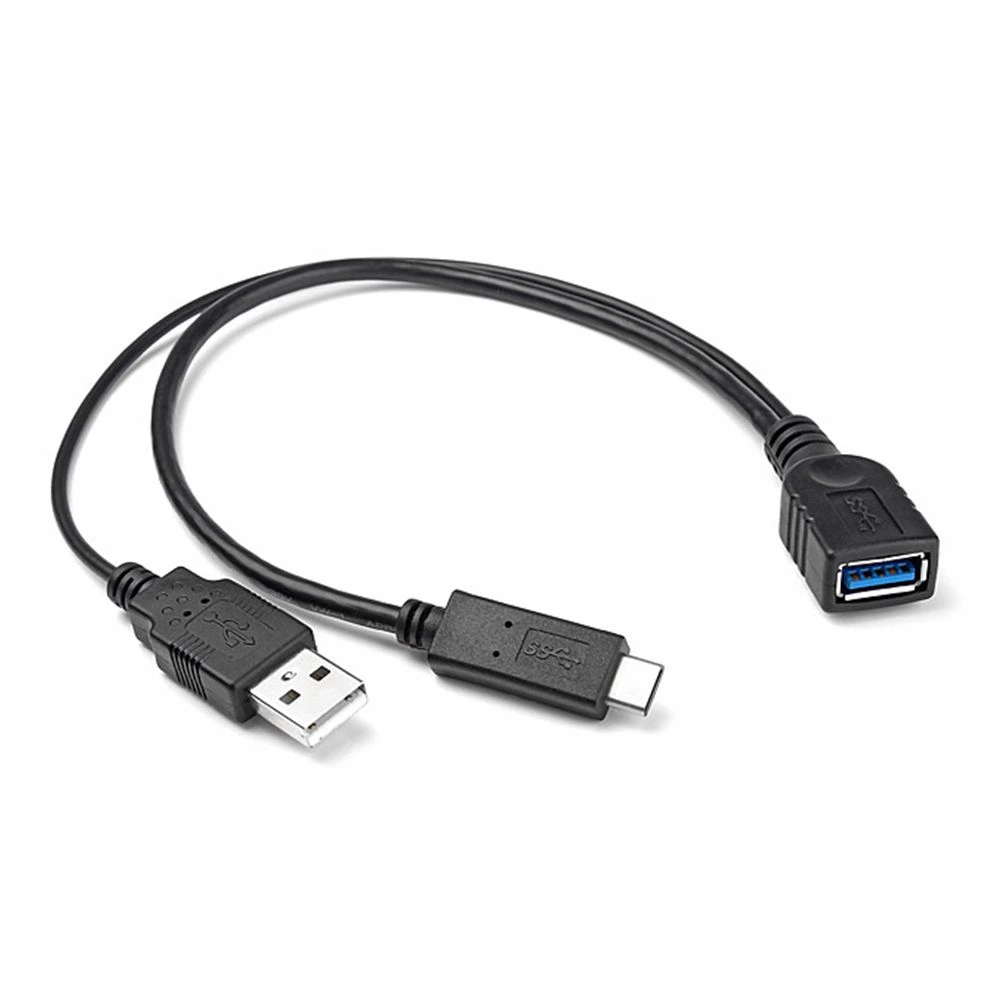 

Кабель-адаптер OTG со штекером USB 3,1 type-c и разъемом USB 3,0