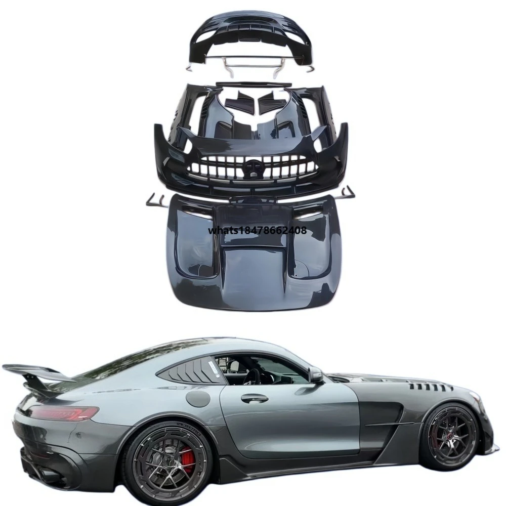 

Premium Full Carbon Fiber Wide Body Kit for GT GTC GTS GTR Black Series