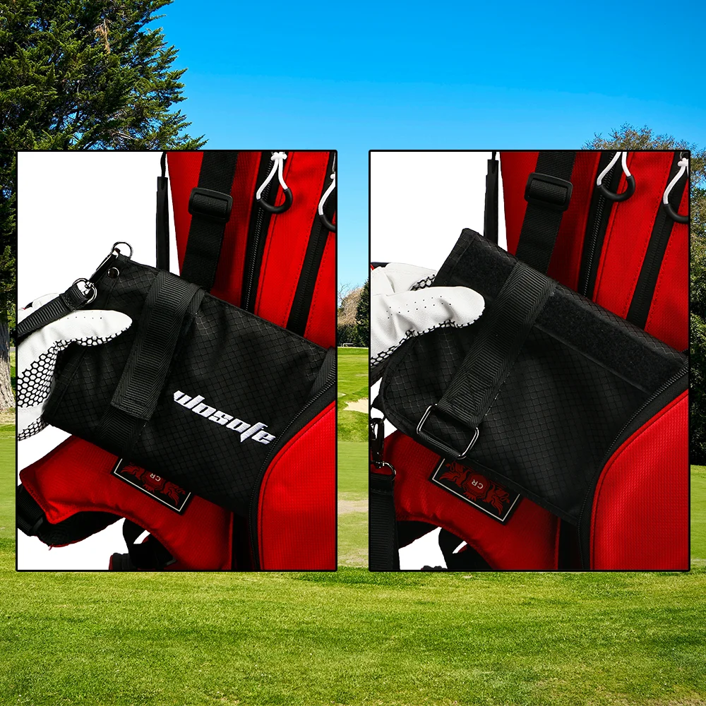 Golf Bag, Cart Bag, Multifunctional Golf Accessories Storage Bag, Portable Cosmetic Bag, Foldable and Portable