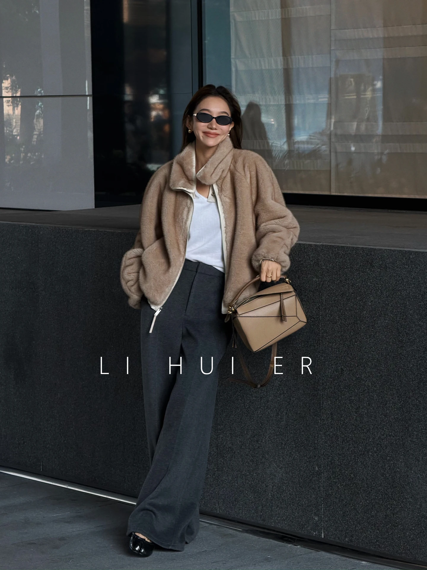 

Зимняя парка LiHuiEr: свободный крой, двусторонняя, дышащая, из полиэстера и нейлона, с длинными рукавами