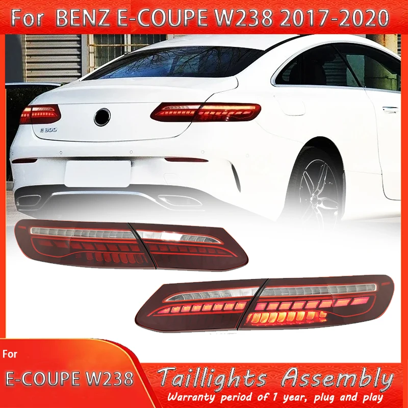 

Car LED Taillihgt For Benz E-Class Coupe W238 2017-2020 Rear Tail Light Upgrade New Style Plug And Play Car Accessories