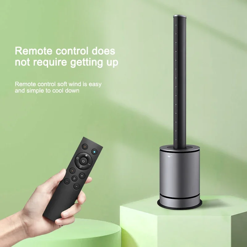 مروحة فائقة الهدوء بلا شفرات ، تحكم ذكي في درجة الحرارة ، تنقية هواء مزدوجة الاستخدام ، برج كهربائي ، مروحة أرضية