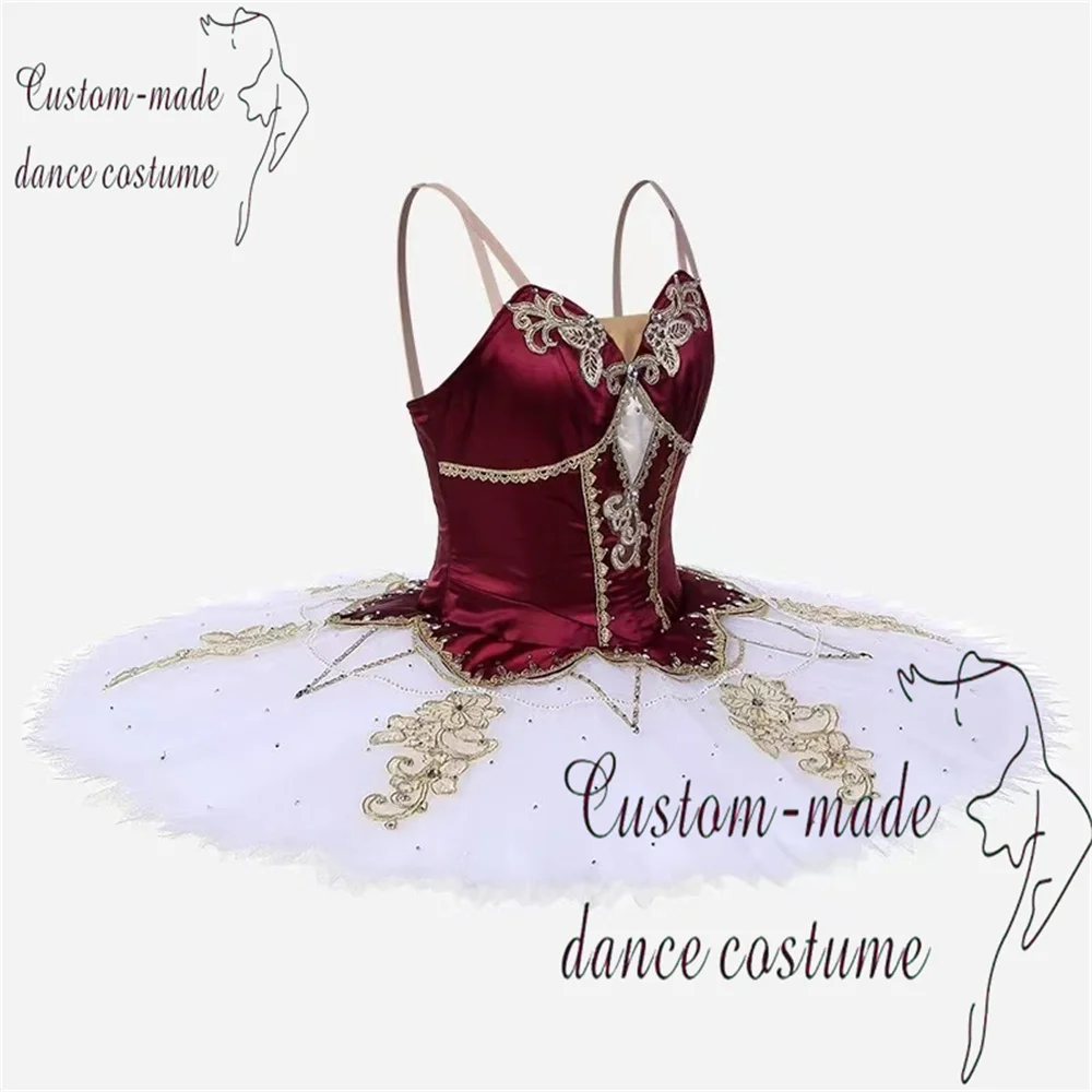 Esmeralda Hall Jihad Bakhta Variations Ballet Skirt Performance Tutu Skirt for Children and Adults