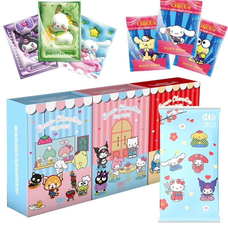 

Открытки из аниме Sanrio, милая мелодия, кошка КТ, куроми, редкая Ограниченная серия, блестящая коллекция открыток, хобби для детей, подарки на день рождения, игрушки